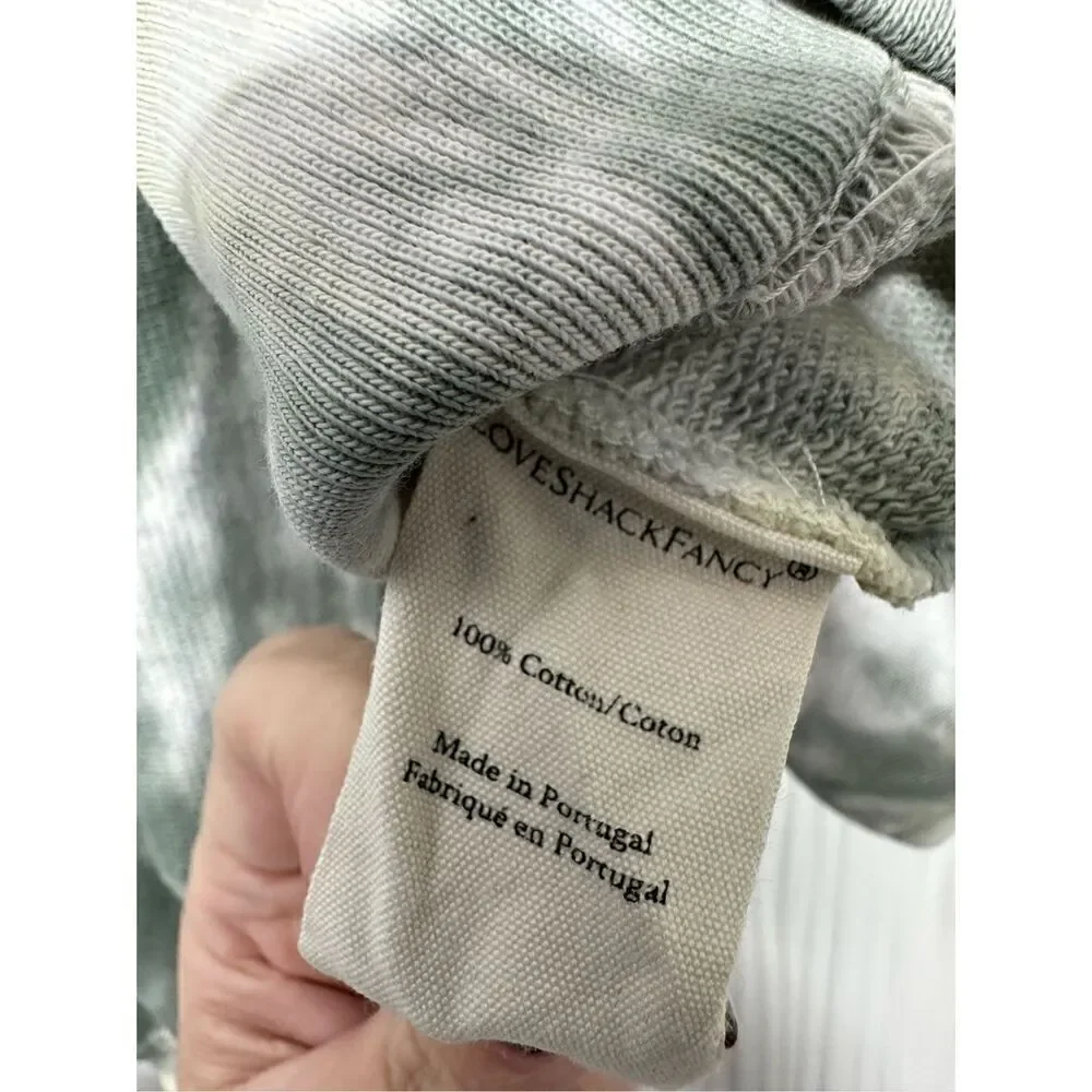 Loveshackfancy Women's Kirby Hoodie Sweater - Tie Dye in Midnight Moon